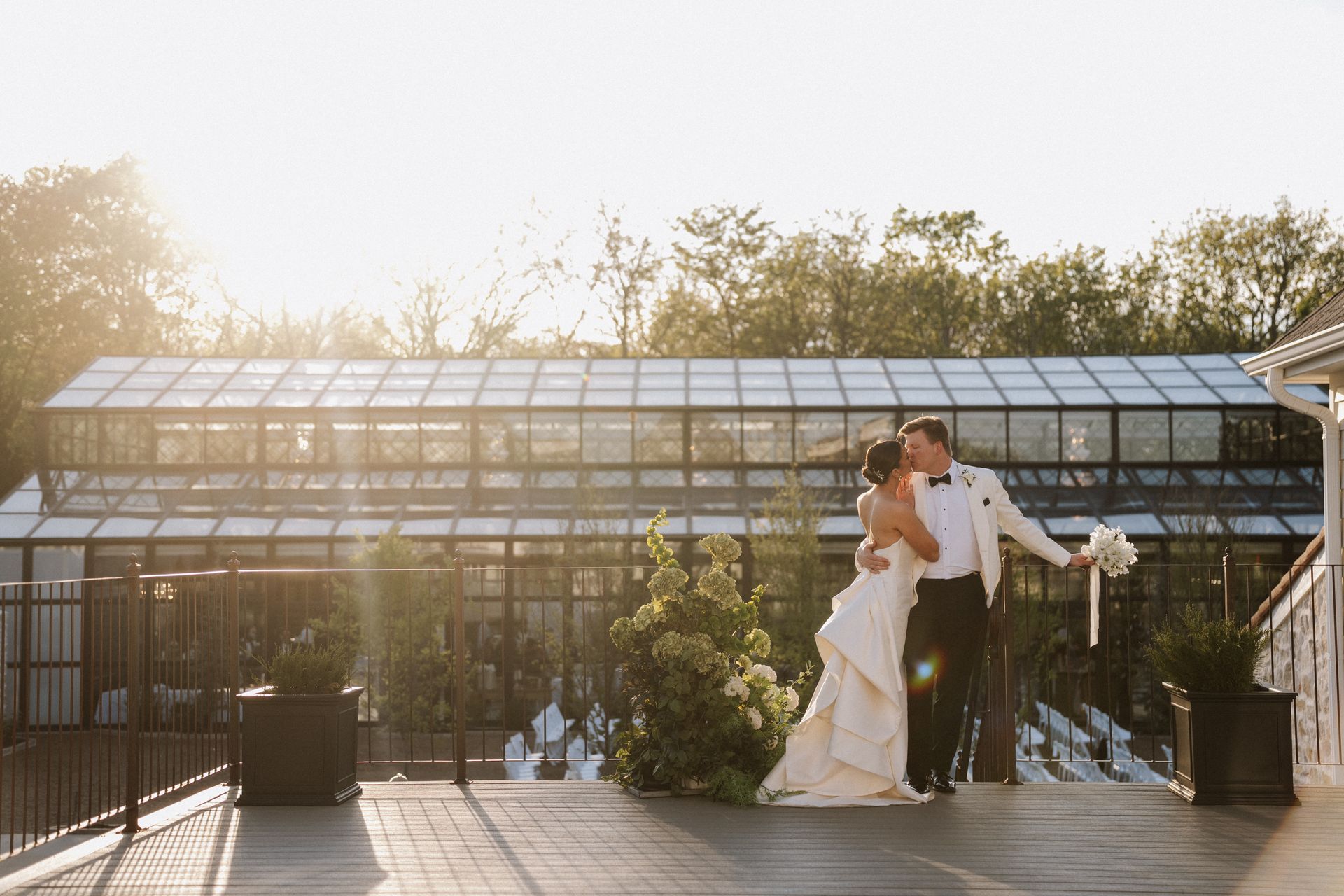 An Aventi couple together on their wedding day